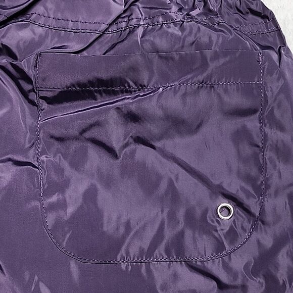 2415 NWT Sun Tees Purple windbreaker shorts Size Small - Picture 5 of 5